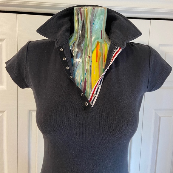 Vintage Tommy Hilfiger Polo Collar Dress size Medium - Picture 9 of 12